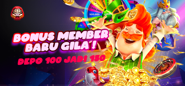 BONUS NEW MEMBER 100 JADI 150